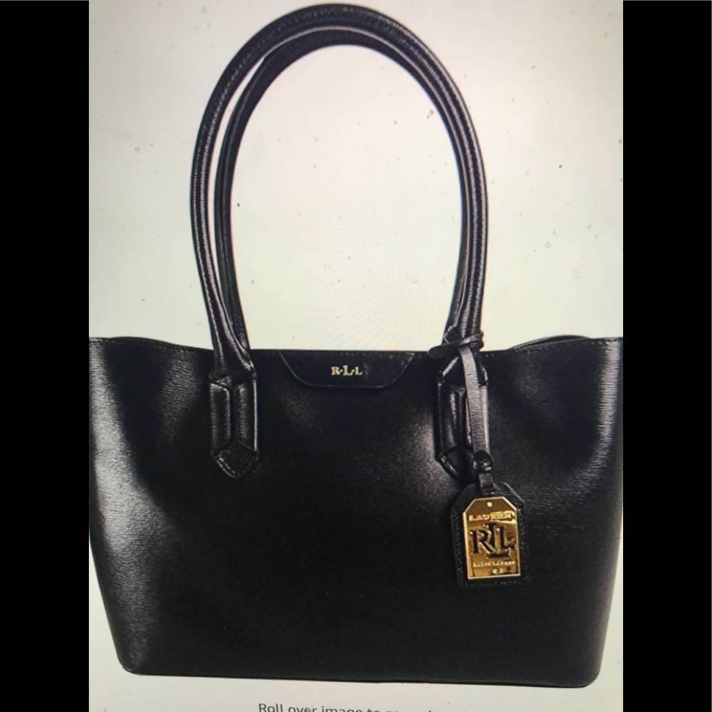 Ralph Lauren Leather Tate City Shopper